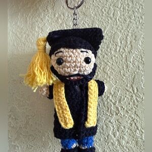 Class of 2026 Graduation crochet keychain